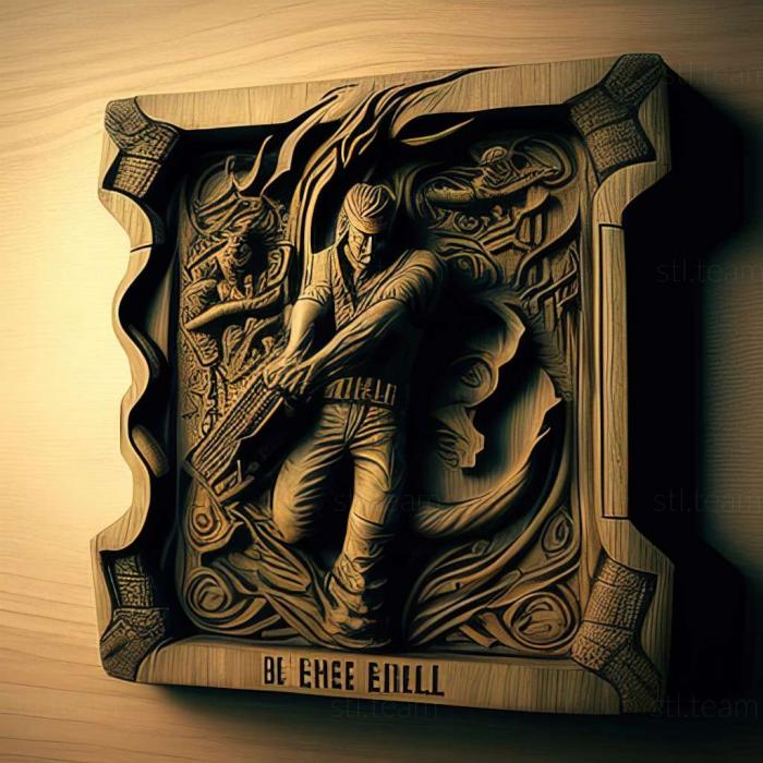 3D модель Гра Resident Evil 5 (STL)